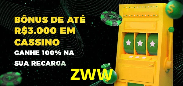 zww melhor bônus de depósito
